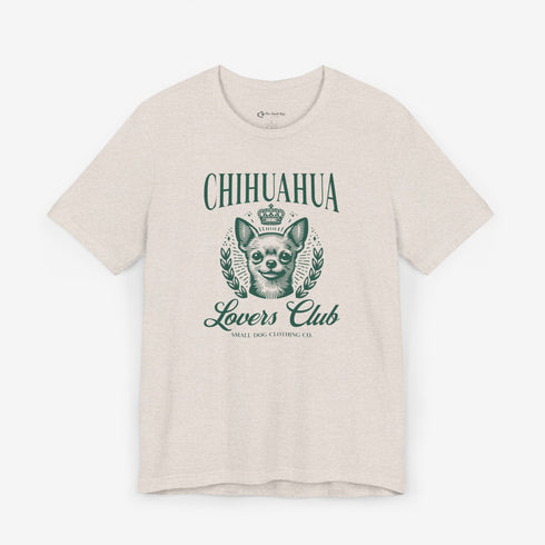 Chihuahua T-Shirt -  Chihuahua Lovers Club - Chihuahua Shirt for Women
